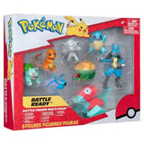 Pack 8 Figurines PokÈmon - BANDAI - JW3063 - Multicolore - Battle PokÈmon