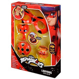 Déguisement Ladybug - Masque Yoyo Miroir Boucles d'oreilles Kwami Tikki - BANDAI - Miraculous Ladybug - Set de transformation