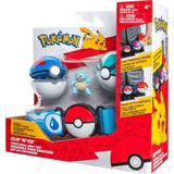 Ceinture - BANDAI - PokÈmon Clip ëN' Go - 1 ceinture, 2 PokÈ Balls et 1 figurine Carapuce 5 cm