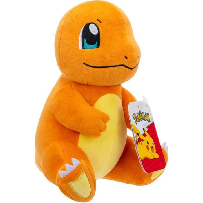 Peluche - BANDAI - PokÈmon Salameche - 20 cm, pure douceur et tendresse