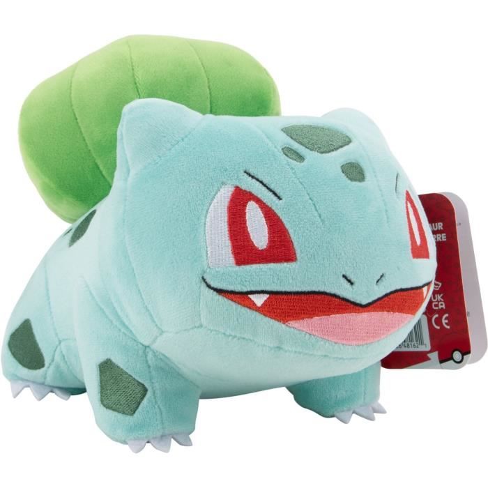 Peluche - BANDAI - PokÈmon Bulbizarre - 20 cm, pure douceur et tendresse