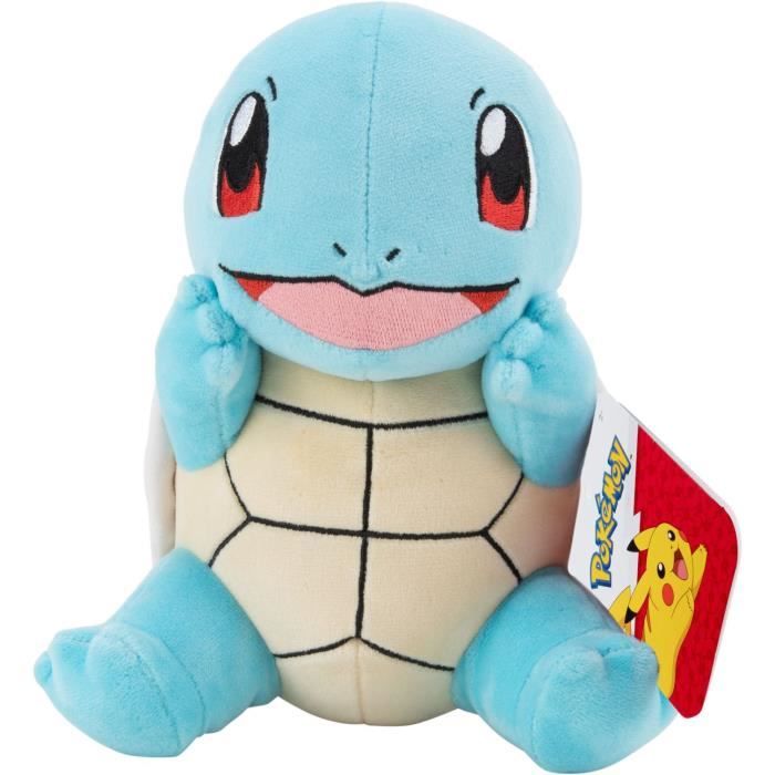 Peluche - BANDAI - PokÈmon Carapuce - 20 cm, pure douceur et tendresse