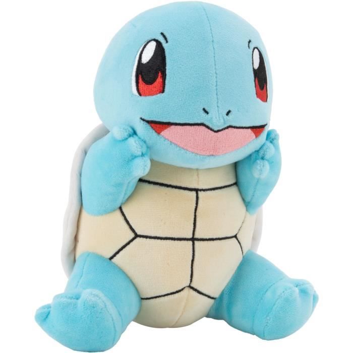 Peluche - BANDAI - PokÈmon Carapuce - 20 cm, pure douceur et tendresse