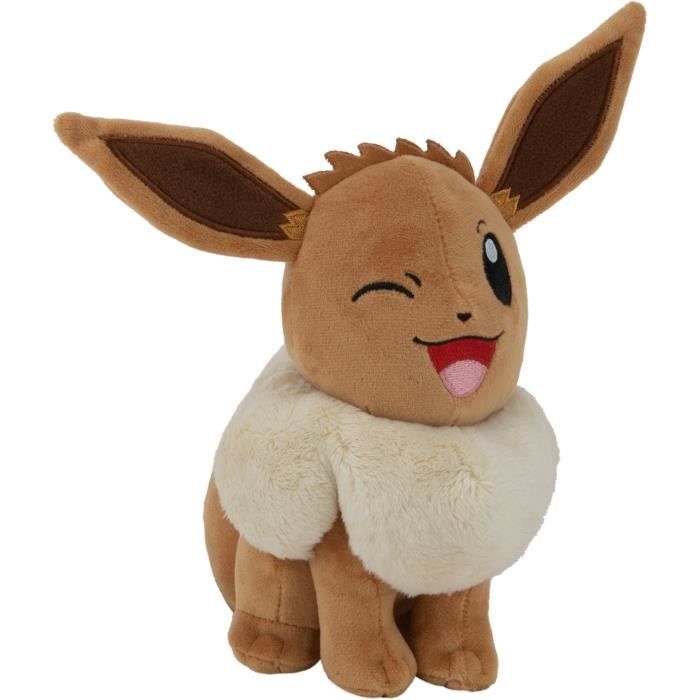 Peluche - BANDAI - Pokémon Evoli - 20 cm, pure douceur et tendresse