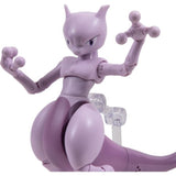 Figurine - BANDAI - PokÈmon Mewtwo - 12 cm, ultra articulÈe et tres dÈtaillÈe