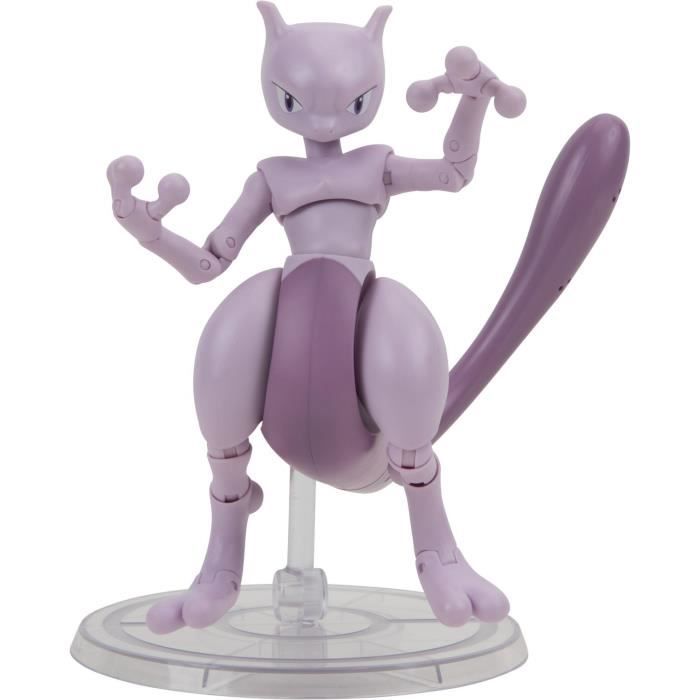 Figurine - BANDAI - PokÈmon Mewtwo - 12 cm, ultra articulÈe et tres dÈtaillÈe