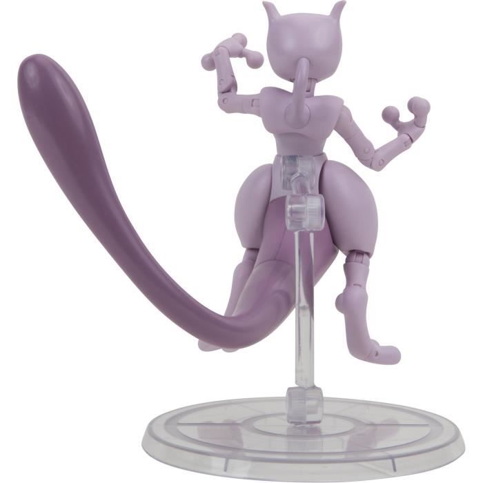 Figurine - BANDAI - PokÈmon Mewtwo - 12 cm, ultra articulÈe et tres dÈtaillÈe