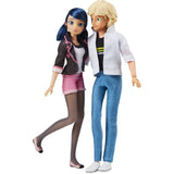 Pack de 2 Poupées - BANDAI - Miraculous - P50377 - Marinette & Adrien -  26 cm