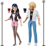 Pack de 2 Poupées - BANDAI - Miraculous - P50377 - Marinette & Adrien -  26 cm