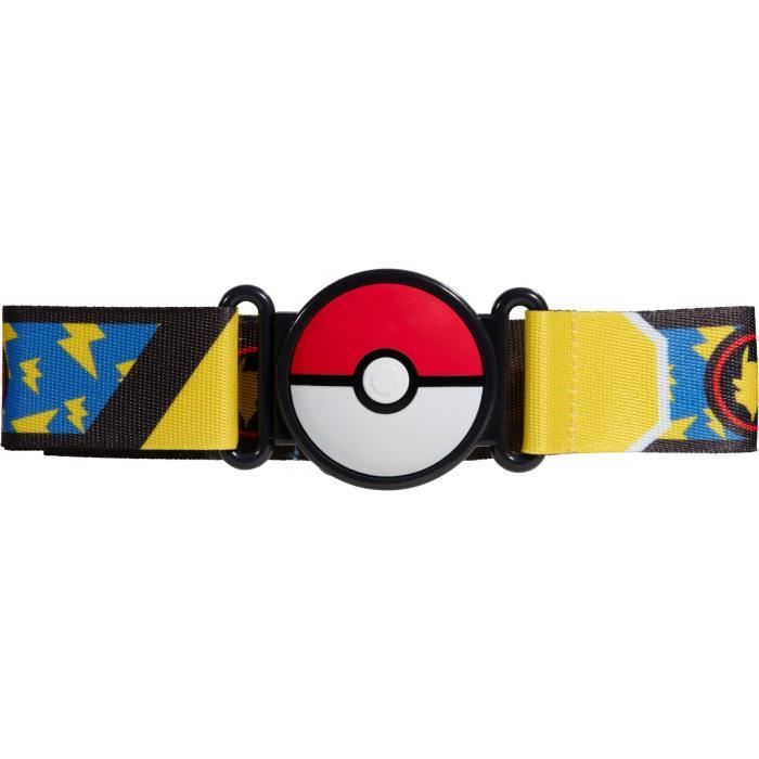 Ceinture Clip 'N' Go Pikachu PokÈmon Day - BANDAI - PokÈmon - 1 ceinture, 2 PokÈ Balls et 1 figurine Pikachu 5 cm