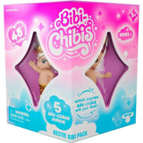 Mini-figurines bébé a collectionner - BANDAI - BIBI CHIBIS - Pack de 5 - Modele Aléatoire - 5 Figurines Chibi Dont 3 Mysteres