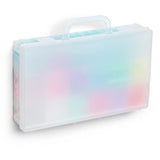 Coffret fabrication automatique de bracelets élastiques - BANDAI - Rainbow Loom Boutique - Contient 4000 Élastiques, Beadmojis...