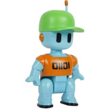Figurine articulée - BANDAI - Stumble Guys - Robot Guy - 11 cm - Avec stickers