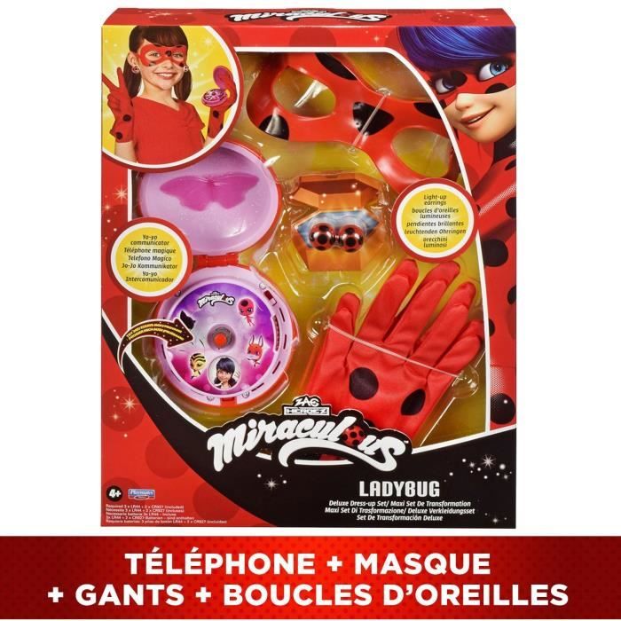 Set de transformation Deluxe - BANDAI - Miraculous - P50619 - Ladybug