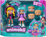 Poupée Personalisable - BANDAI - Animakii - HEA26350 - CyberPunk et Gameuse