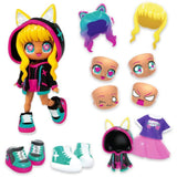 Poupée Personalisable - BANDAI - Animakii - HEA26350 - CyberPunk et Gameuse