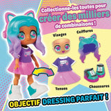 Poupée Personalisable - BANDAI - Animakii - HEA26350 - CyberPunk et Gameuse