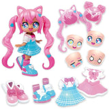 Poupée Personalisable - BANDAI - Animakii - HEA26352 - Magicienne et Ecoliere