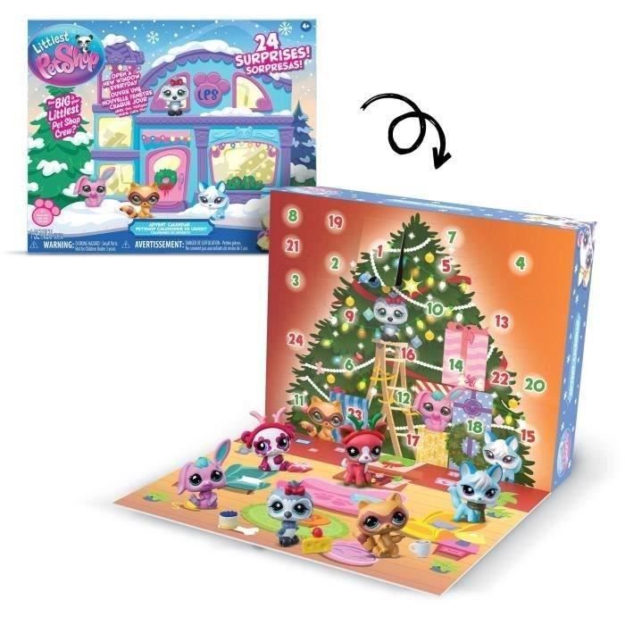 Calendrier de l'Avent - BANDAI - Littlest Pet Shop - BF00758 - Edition 2025