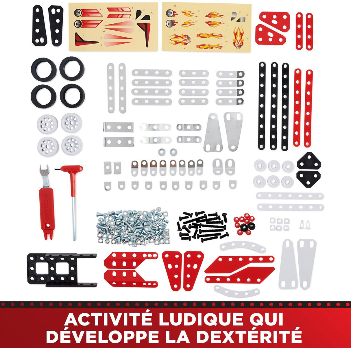 Voiture de Course - BANDAI - Meccano - APM20104 - 10 Modeles