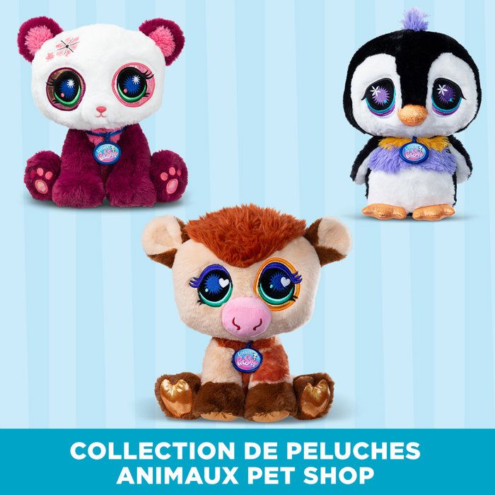 Peluches Deluwe - LITTLEST PET SHOP - BF00668 - Pingouin - 25 cm