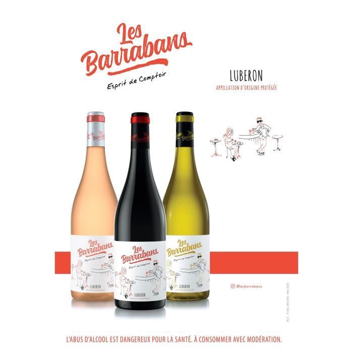 Les Barrabans 2024 Luberon - Vin blanc de la Vallée du Rhône