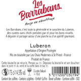 Les Barrabans 2022 Luberon - Vin rouge de la VallÈe du RhÙne