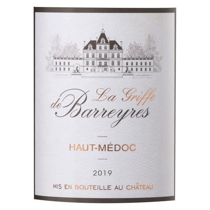 La Griffe de Barreyres 2019 Haut-MÈdoc - Vin rouge de Bordeaux