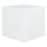 Cube lumineux / tabouret - LUMISKY - CARRY C40 - LED multicolore dimmable - Sans fil - Recharge induction - 40 cm
