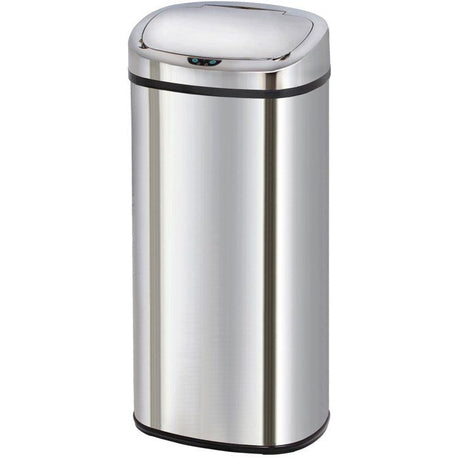 MAJESTIC - Poubelle de Cuisine Automatique - KITCHEN MOVE - 80L - Inox Poli