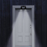 LUMISKY Projecteur double spot solaire extÈrieur Ètanche avec dÈtecteur- 12 LEDs - 600 Lm