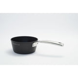 Batterie de cuisine - Tous feux dont induction - Baumalu - Aluminium forgé - Anti-adhésif - 4 pieces - Noir