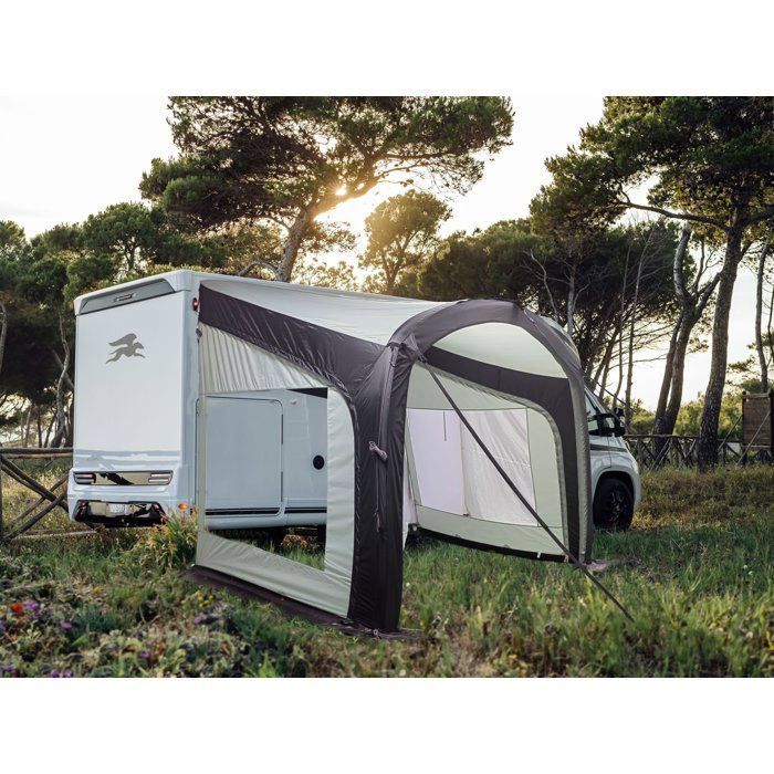 Accessoire pour solette gonflable - BAYA SUN - Lot 2 murs Ombréa Air - Polyester 150D résistant - Fenetre cristal clair