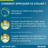 SERESTO Chien Collier Anti-Puces et Anti-Tiques -8kg 1 unité