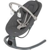 BEBECONFORT JOLANA, Transat balancelle, confortable, détection de mouvements, De 0 a 9 mois (9kg)  TINTED GRAPHITE