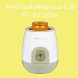 BEBECONFORT Chauffe biberon express Automatique, rapide, 2 min de chauffe, pratique, adaptable sur différents biberons
