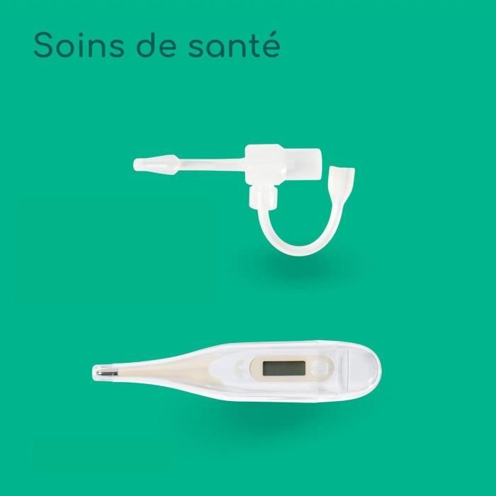 BEBECONFORT Trousse de toilette complete pour bébé, 8 produits pour 8 usages, sous l'océan