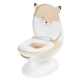 BEBECONFORT Mini Toilette Renard, Toilette d'apprentissage de la propreté pour bébé, 1 - 4 ans, 0 - 20 kg, Sand Fox