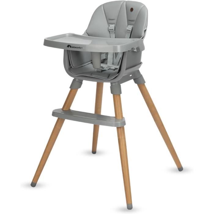 BEBECONFORT AVISTA 2 Chaise haute évolutive, Des 6 mois jusqu' a 6 ans (30 kg), TINTED GRAY