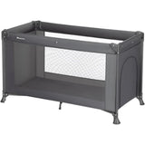 BEBECONFORT Sweet dreams Lit bébé, Lit parapluie, De la naissance a 3 ans (jusqu'a 15kg) + sac de transport, Mineral Graphite