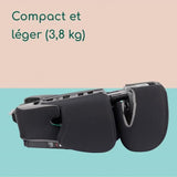 BEBECONFORT Siege auto ROAD FIX i-Size, groupe 2/3, Isofix, pliable, rehausseur, 3,5 ans a 10/12 ans, 100-150cm, 15-36kg, Gray Mist