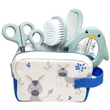 BEBECONFORT Trousse de toilette complete pour bébé, 5 accessoires, Lovely Donkey