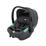 BEBECONFORT MISTY DUO, Poussette duo, siege auto Gr0+ R129, grand panier,0 a 4 ans,0 a 22 kg,adaptateurs, Mineral Graphite