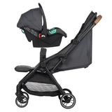 BEBECONFORT Sunlite Duo Poussette ultra compacte, confortable et legere, des la naissance jusqu'a 4 ans, 0 a 22 kg, Mineral Graphite
