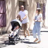 BEBECONFORT SOKO Poussette canne ultra compacte, légere, des la naissance, jusqu'a 15 kg (3-4 ans environ), Mineral graphite