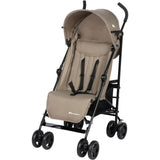 BEBECONFORT RAINBOW Poussette Canne 2eme âge, légere, pliage facile, multipositions, 6 mois a 4 ans, jusqu'a 22 kg mineral Beige