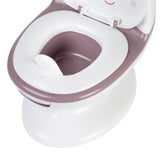 BEBECONFORT Mini toilette Panda, Pot avec bruit de chasse d'eau, Rose