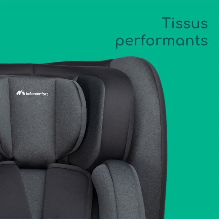 BEBECONFORT Siege auto évolutif pivotant 360° EvolveFix PLUS i-Size 0/1/2/3 - Isofix  0 a 12 ans (36 kg) 40-150 cm  TINTED GRAPHITE