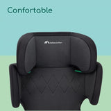 BEBECONFORT Siege auto ROAD SAFE compatible i-Size, groupe 2/3, rehausseur, 3,5 ans a 10/12 ans, 100-150cm, 15-36kg, TINTED BLACK