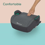 BEBECONFORT Siege auto Manga i-Fix, Rehausseur ISOFIX, de 6 a 12 ans, 22-36 kg, 125-150 cm TINTED GRAPHITE